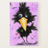 Romantische vogelplanner grappig planner (Achterkant)