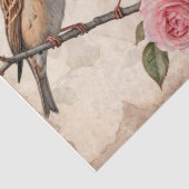 Romantische vogels - Decoupage - Tissuepapier (Detail)