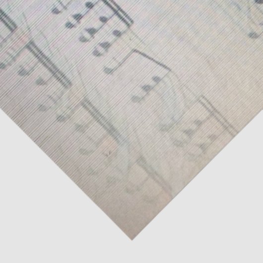 Romantische vogels op een tak tissuepapier (Detail)