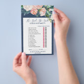 Romantische volken | Blauw die hij zei: "Game" Flyer (Hand)