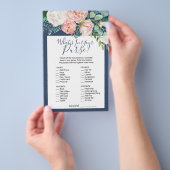 Romantische volken | Blauw wat er in uw paardenspe Flyer (Hand)