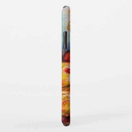 ROMANTISCHE VROUW MET EEN SPARKERPIEGEL VERDER Case-Mate iPhone CASE (Achterkant/rechts)