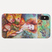 ROMANTISCHE VROUW MET EEN SPARKERPIEGEL VERDER Case-Mate iPhone CASE (Achterkant (horizontaal))