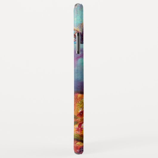 ROMANTISCHE VROUW MET EEN SPARKERPIEGEL VERDER Case-Mate iPhone CASE (Achterkant/rechts)