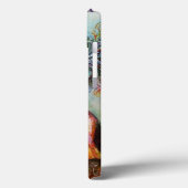 ROMANTISCHE VROUW MET EEN SPARKERPIEGEL VERDER Case-Mate iPhone CASE (Achterkant / Links)