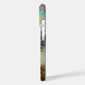 ROMANTISCHE VROUW MET EEN SPARKERPIEGEL VERDER Case-Mate iPhone CASE (Achterkant / Links)