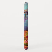 ROMANTISCHE VROUW MET EEN SPARKERPIEGEL VERDER Case-Mate iPhone CASE (Achterkant/rechts)