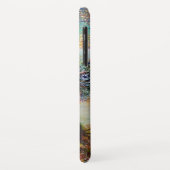 ROMANTISCHE VROUW MET EEN SPARKERPIEGEL VERDER Case-Mate iPhone CASE (Achterkant/links)