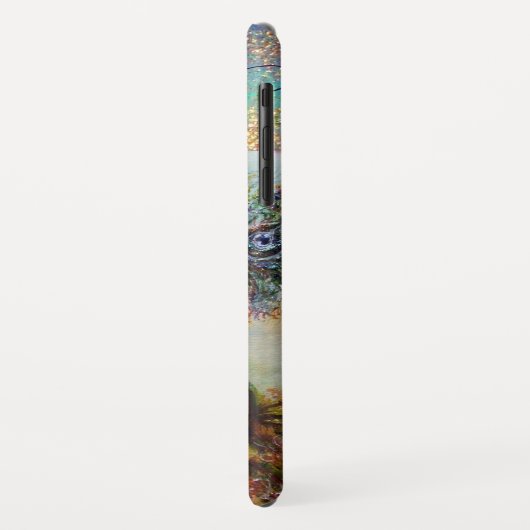 ROMANTISCHE VROUW MET EEN SPARKERPIEGEL VERDER Case-Mate iPhone CASE (Achterkant/links)