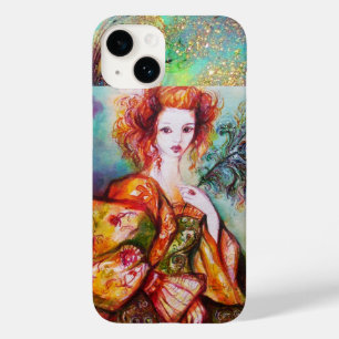 ROMANTISCHE VROUW MET EEN SPARKERPIEGEL VERDER Case-Mate iPhone CASE