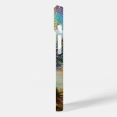 ROMANTISCHE VROUW MET EEN SPARKERPIEGEL VERDER Case-Mate iPhone CASE (Achterkant / Links)