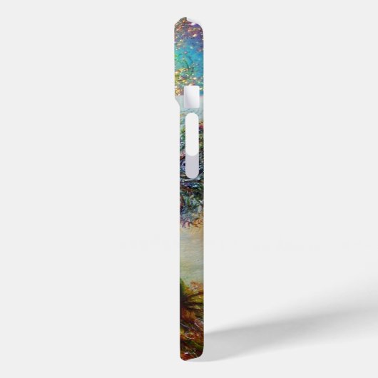 ROMANTISCHE VROUW MET EEN SPARKERPIEGEL VERDER Case-Mate iPhone CASE (Achterkant / Links)