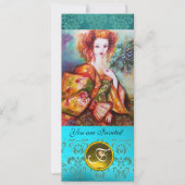 ROMANTISCHE VROUW MET EEN SPARKERPIEGEL VERDER KAART (Voorkant)