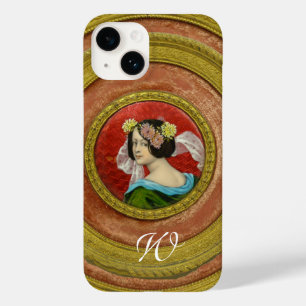 ROMANTISCHE VROUW MET STROMEN  ENAMEL Case-Mate iPhone 14 HOESJE