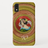 ROMANTISCHE VROUW MET STROMEN ENAMEL Case-Mate iPhone CASE (Achterkant)