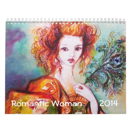ROMANTISCHE VROUW SCHILDERIJEN 2014 FINE ART COLLE KALENDER (Hoes)