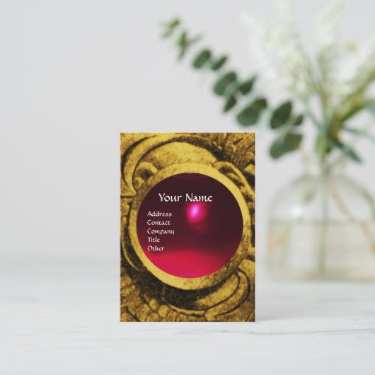 ROMANTISCHE VROUW, VLOEREN EN BESTRIJDING VAN GRIF VISITEKAARTJE (Staand voorkant)