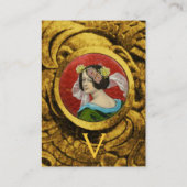 ROMANTISCHE VROUW, VLOEREN EN BESTRIJDING VAN GRIF VISITEKAARTJE (Achterkant)