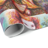 ROMANTISCHE VROUWEN EN MASKERADE FEITEN CADEAUPAPIER (Rol Hoek)