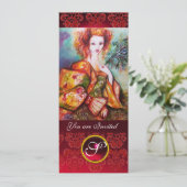 ROMANTISCHE VROUWEN MET SPARKERPIEGEL, VERDER, Roo Kaart (Staand voorkant)