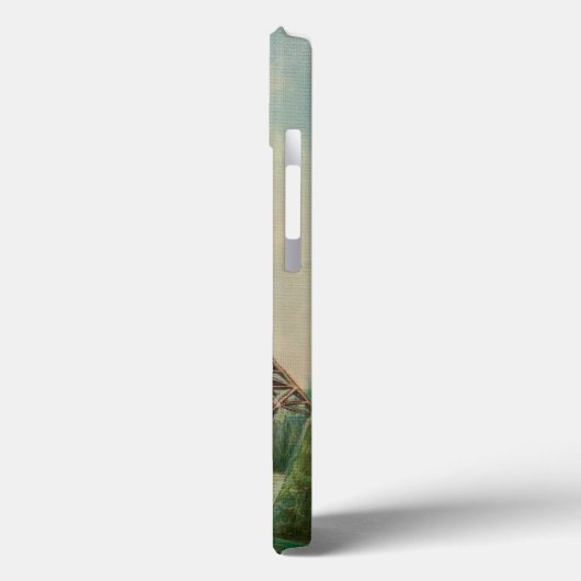 Romantische wandelaars in de Eiffeltoren Case-Mate iPhone Case (Achterkant / Links)