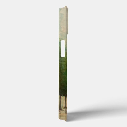 Romantische wandelaars in de Eiffeltoren Case-Mate iPhone Case (Achterkant / Rechts)