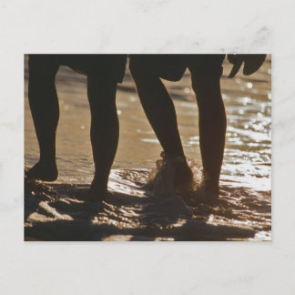 romantische wandeling briefkaart