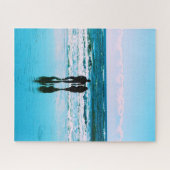 Romantische wandeling op het strand - 16x20 - 520 legpuzzel (Horizontaal)