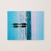 Romantische wandeling op het strand - 8x10 - 110 p legpuzzel (Horizontaal)