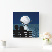 Romantische wandklok (Huis)