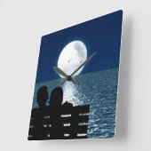 Romantische wandklok (Hoek)