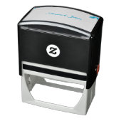 Romantische Waterfront Bruiloft Zelfinktende Stempel (Product)
