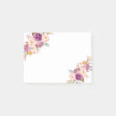 Romantische Waterverf Bloem, bohemisch Post-it® Notes (Voorkant)