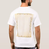Romantische Waterverf Bloem Bruidsfeest Shirt (Achterkant)
