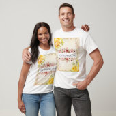 Romantische Waterverf Bloem Bruidsfeest Shirt (Unisex)