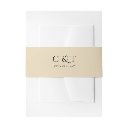 Romantische Waterverf Bloemen Parels Veren Trouwen Uitnodigingen Wikkel (Voorkant Voorbeeld)