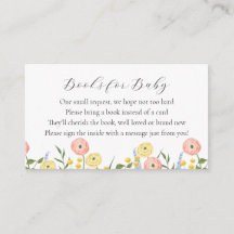 Romantische Waterverf Bloemenboeken voor Baby