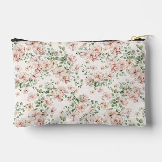 Romantische Waterverf bloemig Etui (Achterkant)