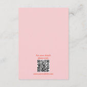 Romantische Waterverf bruiloft behuizing Kaarten (Achterkant)