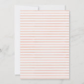 Romantische Waterverf Burgundy Floral Geometric Kaart (Achterkant)