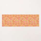 Romantische Waterverf Daffodil Patroon Yogamat (Achterkant (horizontaal))