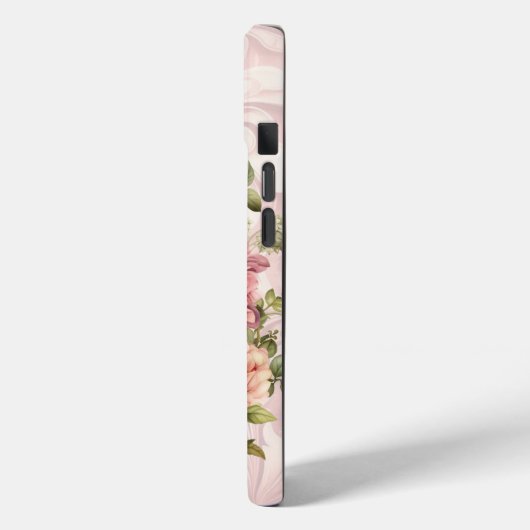 Romantische  Waterverf Floral Birdcage Case-Mate iPhone Case (Achterkant / Links)