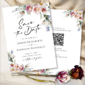 Romantische Waterverf Floral Eucalyptus Weddenscha Save The Date