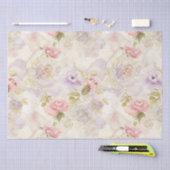 Romantische Waterverf Floral Wrapping Paper - Eleg Tissuepapier (Craft)