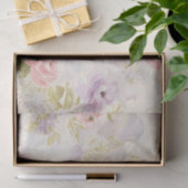 Romantische Waterverf Floral Wrapping Paper - Eleg Tissuepapier (Geschenk)