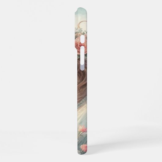 Romantische Waterverf iPhone Wallpaper – Een cadea Hoesje (Linkerkant)