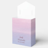 Romantische Waterverf Kleurrijke bruiloft gunst Bo Bedankdoosjes (Geopend)