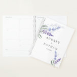 Romantische Waterverf Lavender Floral Wedding Planner<br><div class="desc">Romantische waterverf lavendel bloemen bruiloft planner. Overeenkomende objecten in dit collectie.</div>