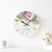 Romantische Waterverf Magnolia Grote Klok (Huis)