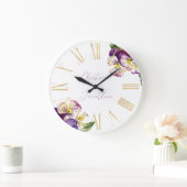 Romantische Waterverf overtreedt Grote Klok (Huis)